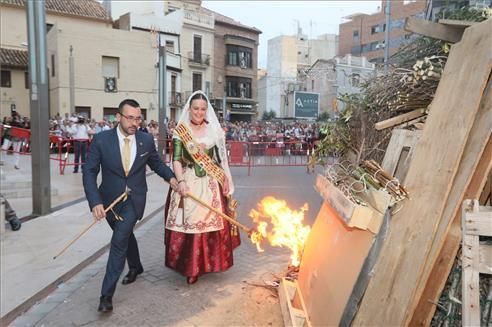 Ofrenda de flores a Sant Pasqual en Vila-real