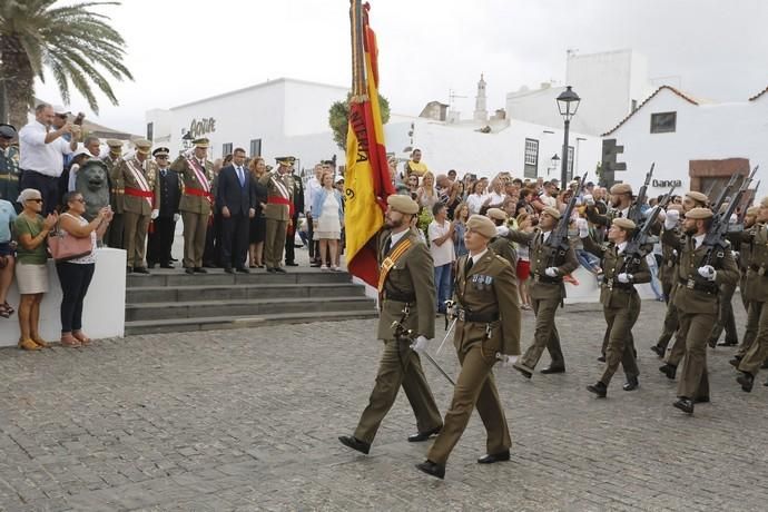 Jura de bandera en Teguise