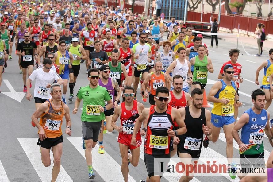 Media Maratón de Murcia: salida