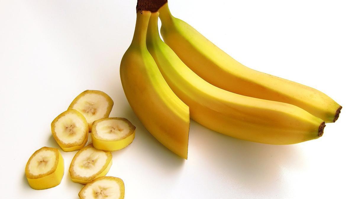 na imagen de archivo del plátano