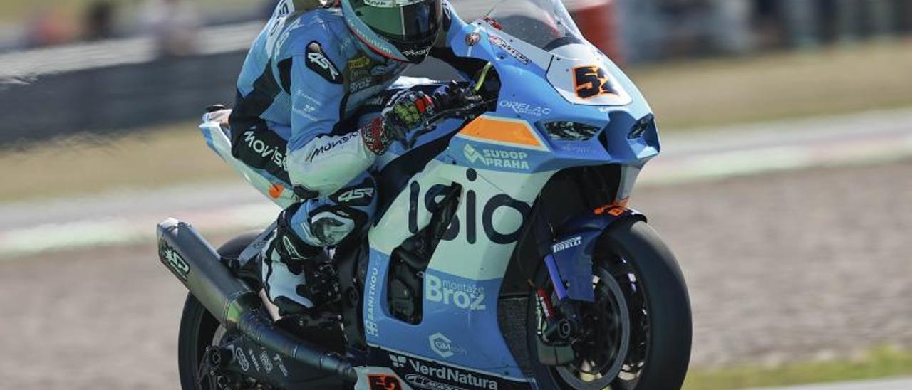 König sobre la moto del Orelac Racing. | ORELAC RACING