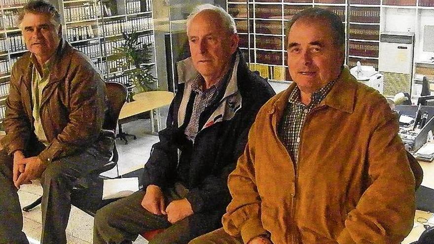 Benet Bertran, Joan Segura &#039;Juanito&#039; i Josep Lluís Fornell en l&#039;actualitat.