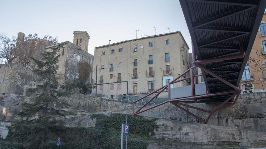 Els enderrocs per fer la futura seu del Govern van a pas de tortuga