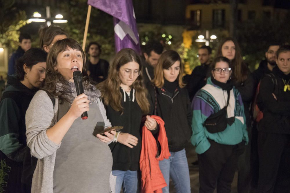 Manifestació contra la sentència del cas de violació a una menor a Manresa