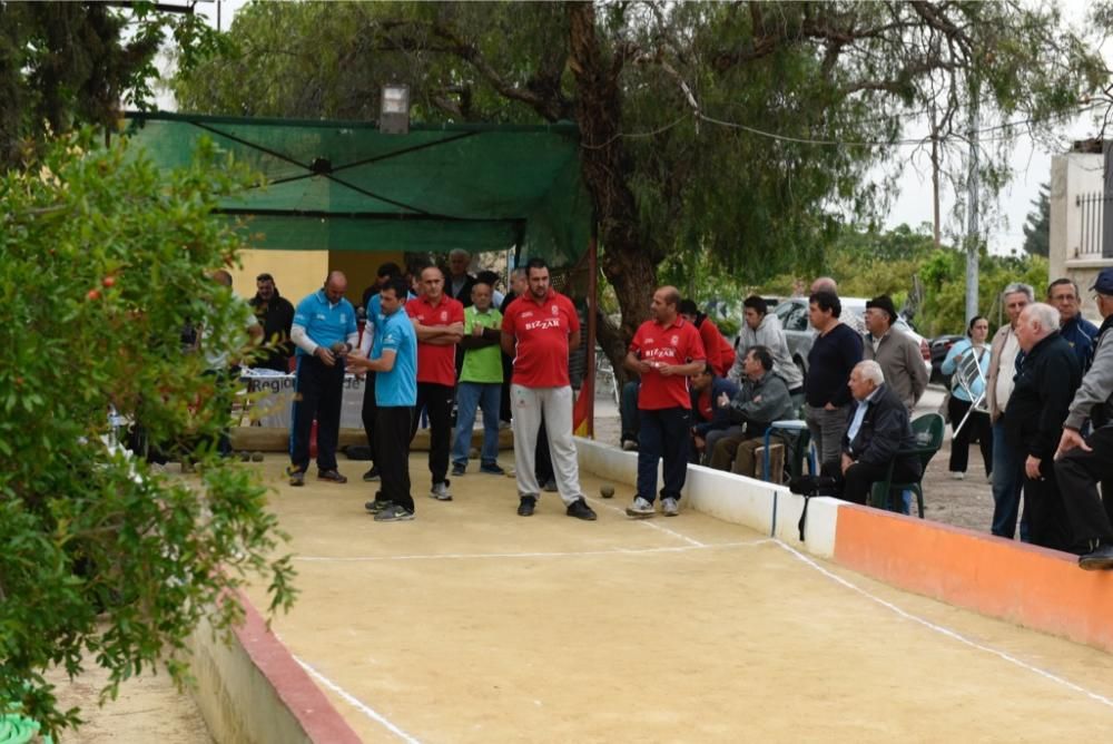 Campeonato Regional de Bolos Huertanos: La Derecha prolonga su reinado