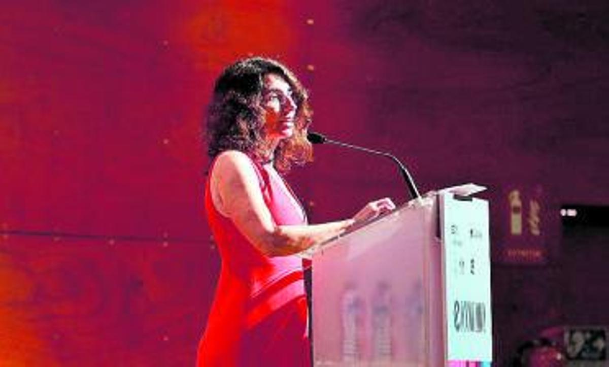 Cristina Martín, directora de Diario de Ibiza, dio la bienvenida. | FOTOS: TONI ESCOBAR