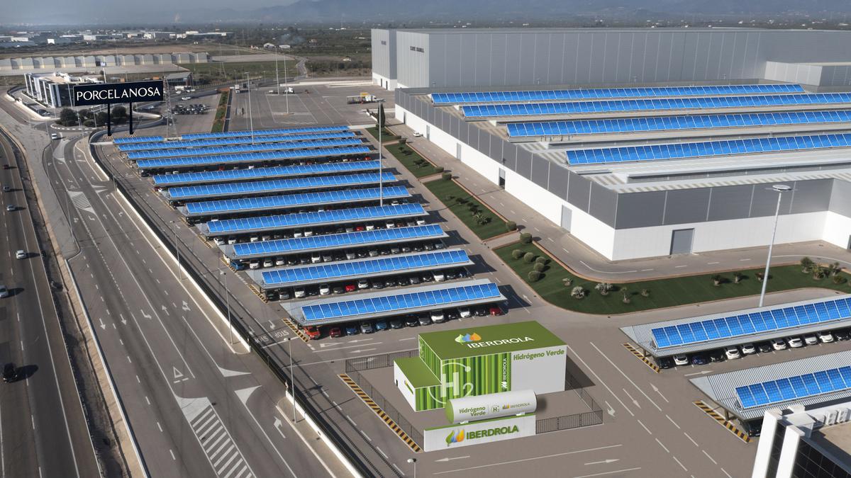 Iberdrola treballa amb Porcelanosa per a electrificar la producció ceràmica.