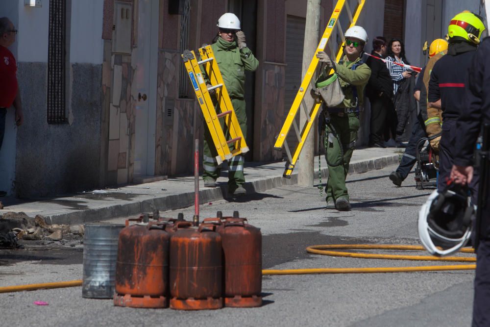 Un joven permanece ingresado tras ser trasladado en helicóptero al sufrir quemaduras en el 70% de su cuerpo