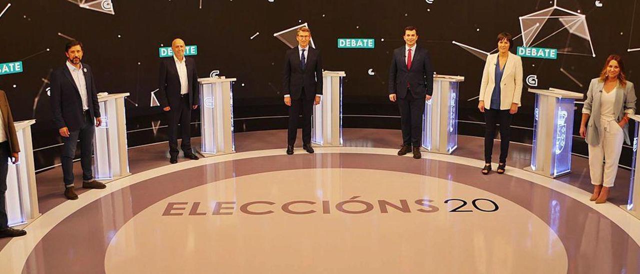 Una imagen del debate electoral del pasado 29 de junio.