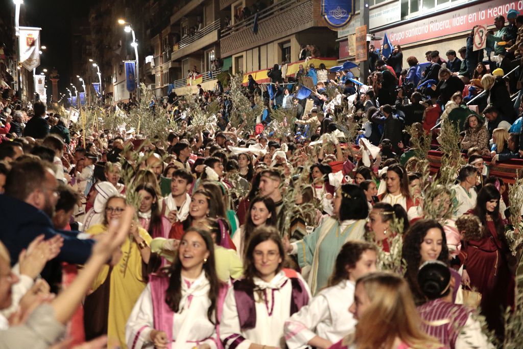 Las imágenes de la procesión de Domingo de Ramos en Lorca