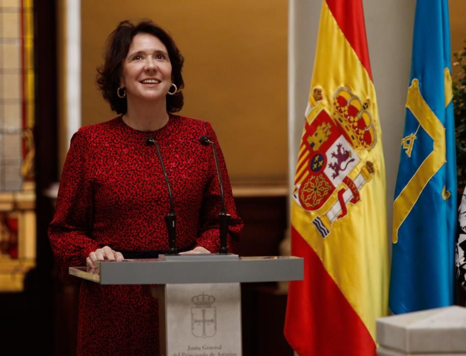 40.º aniversario de la Carta Magna en el Parlamento asturiano