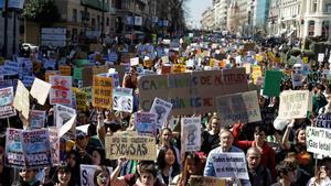 Manifestación de Fridays For Future en 2019.