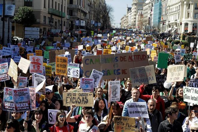 Manifestación de Fridays For Future en 2019.