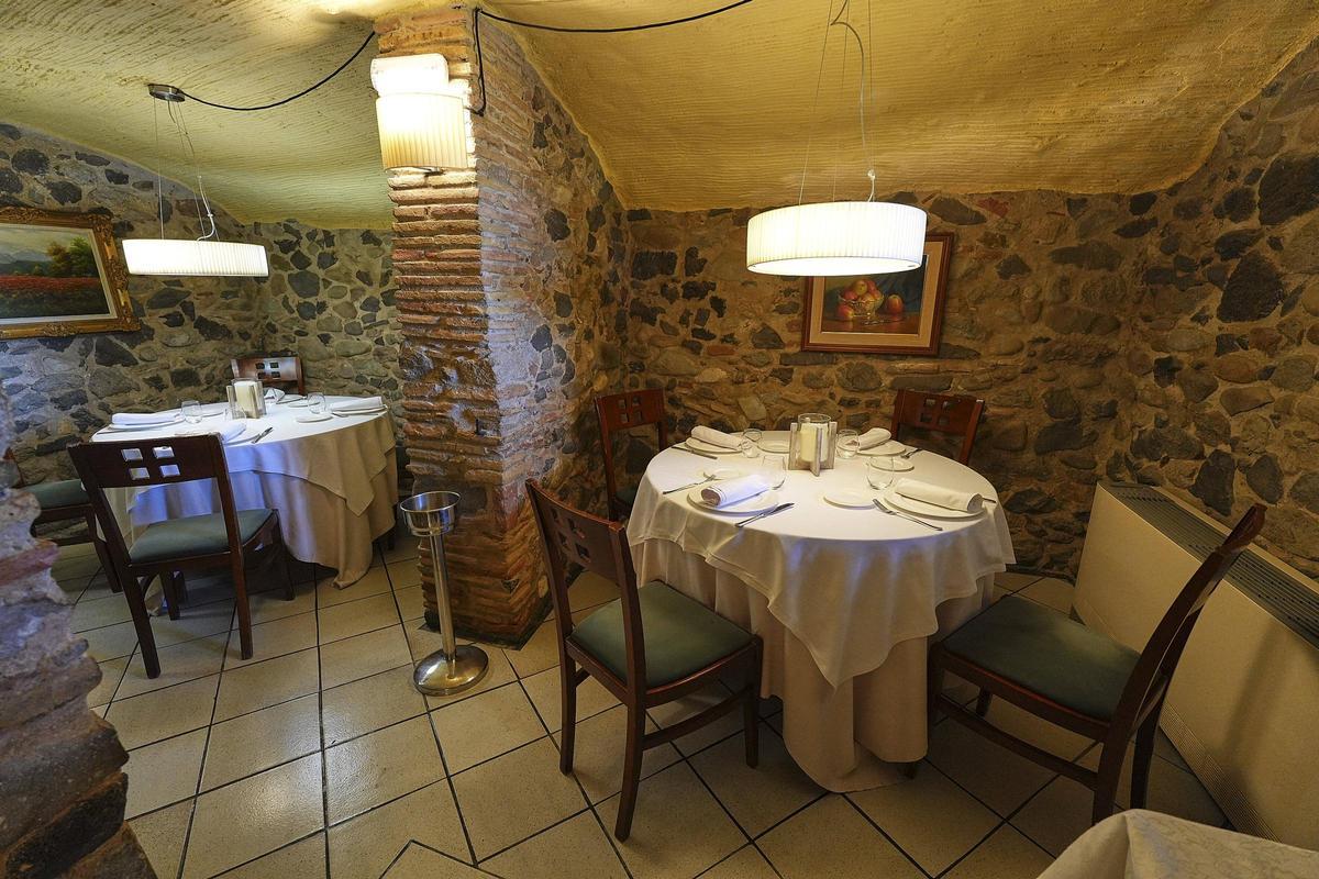Un dels espais del restaurant Maràngels.