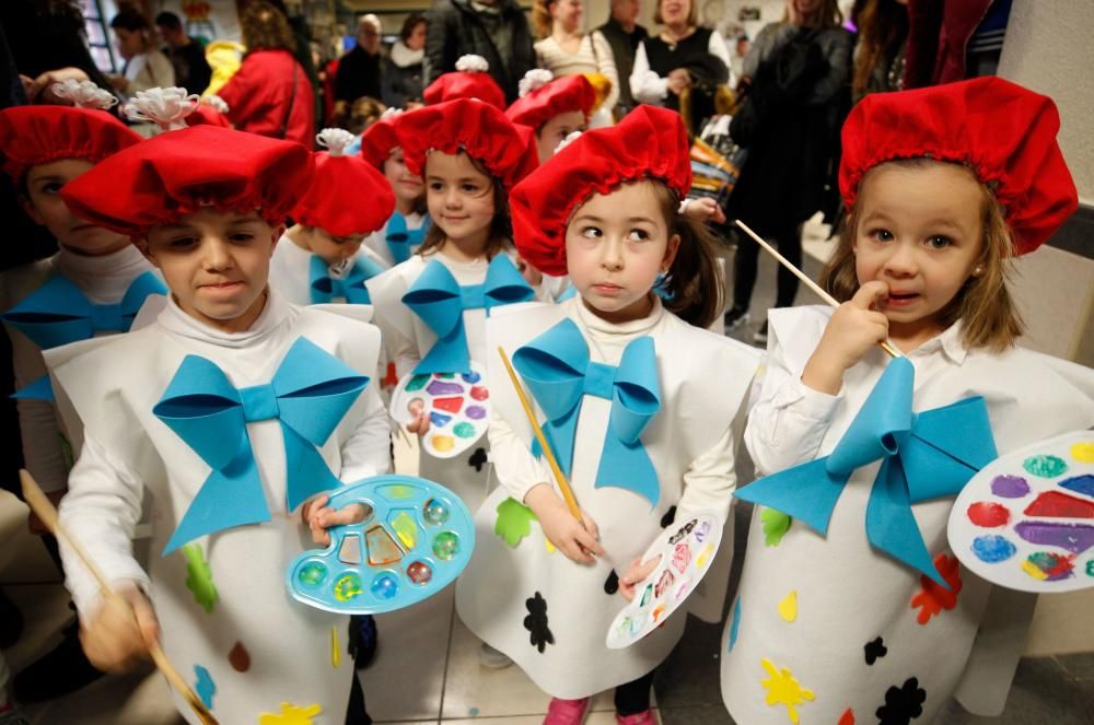 Concurso de carnaval en el Centro Social de La Corredoria