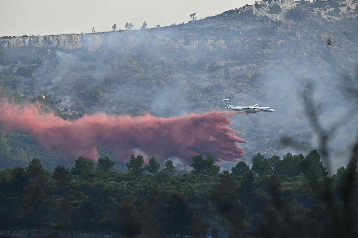 Devastador incendio en el suroeste de Francia