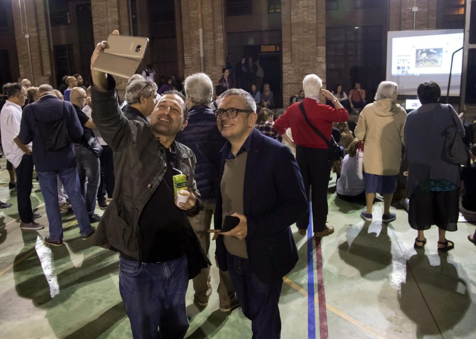 Colegios ocupados antes del referéndum ilegal en Cataluña