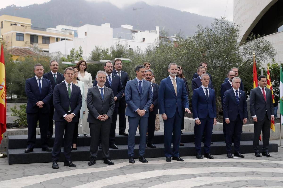 Foto de familia de la última Conferencia de Presidentes, celebrada en marzo de 2022.