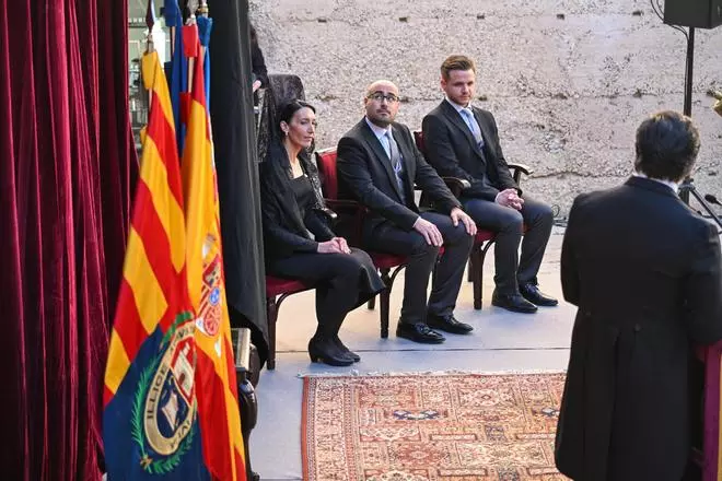 Así ha sido el acto cívico en el Palacio de Altamira de Elche para poner en valor la Trencà del Guió