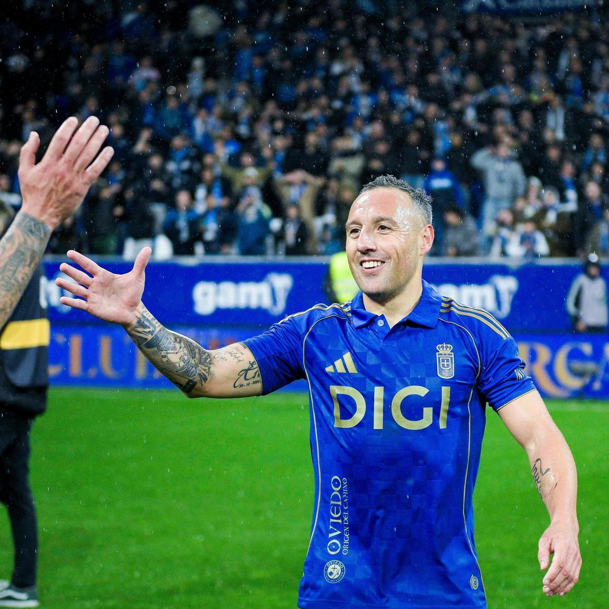 Santi Cazorla, futbolista del Real Oviedo.