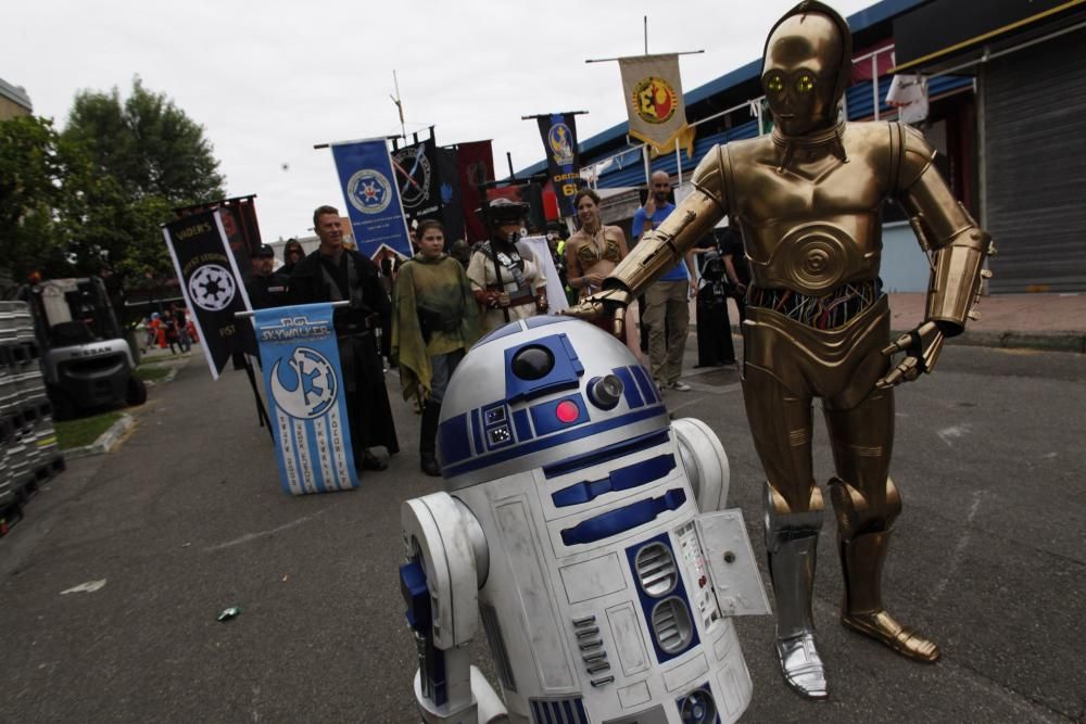 Desfile de "Starwars" en Metrópoli