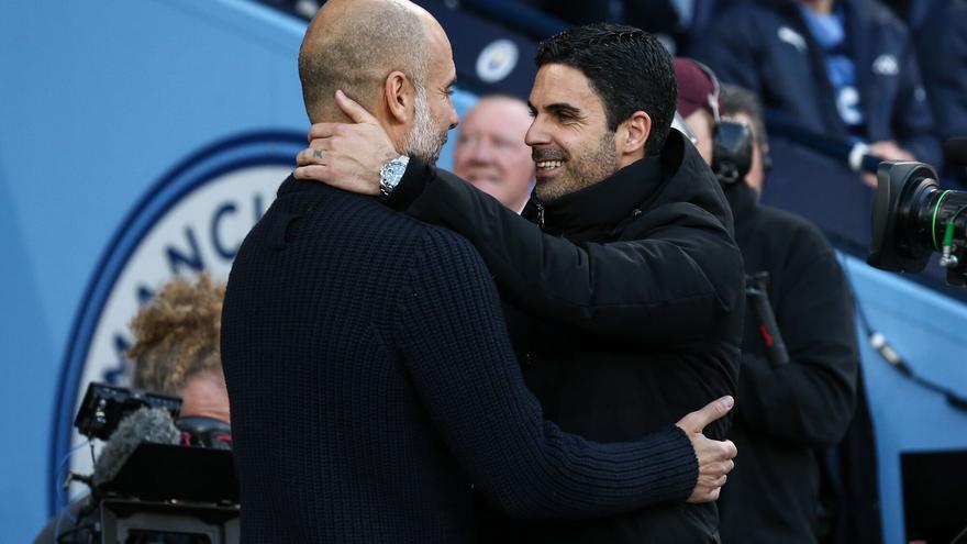 El mensaje de Guardiola a su amigo Arteta: "Si el Arsenal gana el título, será por el dinero..."