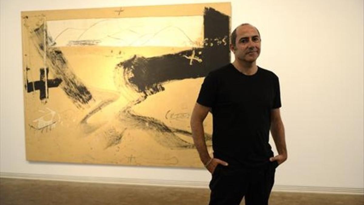 Carles Guerra, ayer en la Fundació Tàpies.