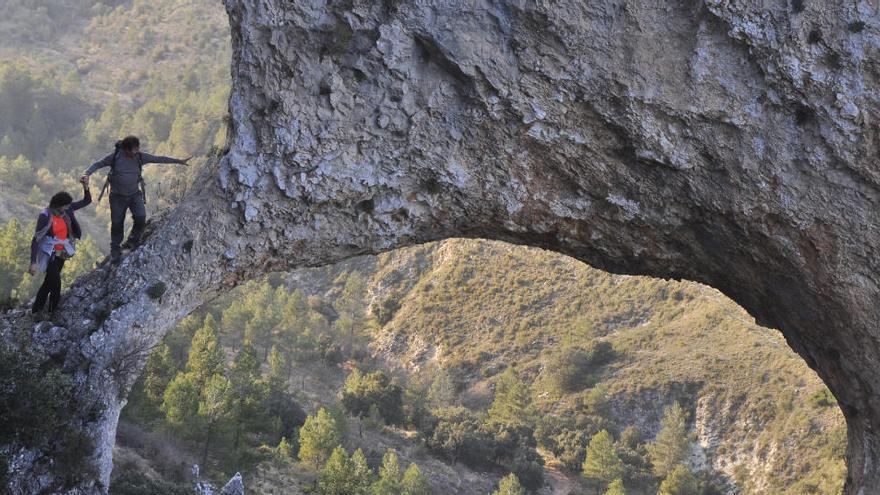 Penya Foradà, en la Vall de Gallinera.