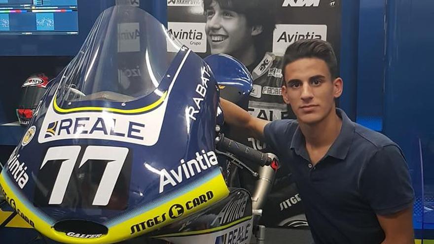 Vicente Pérez disputará el resto del Mundial de Moto 3