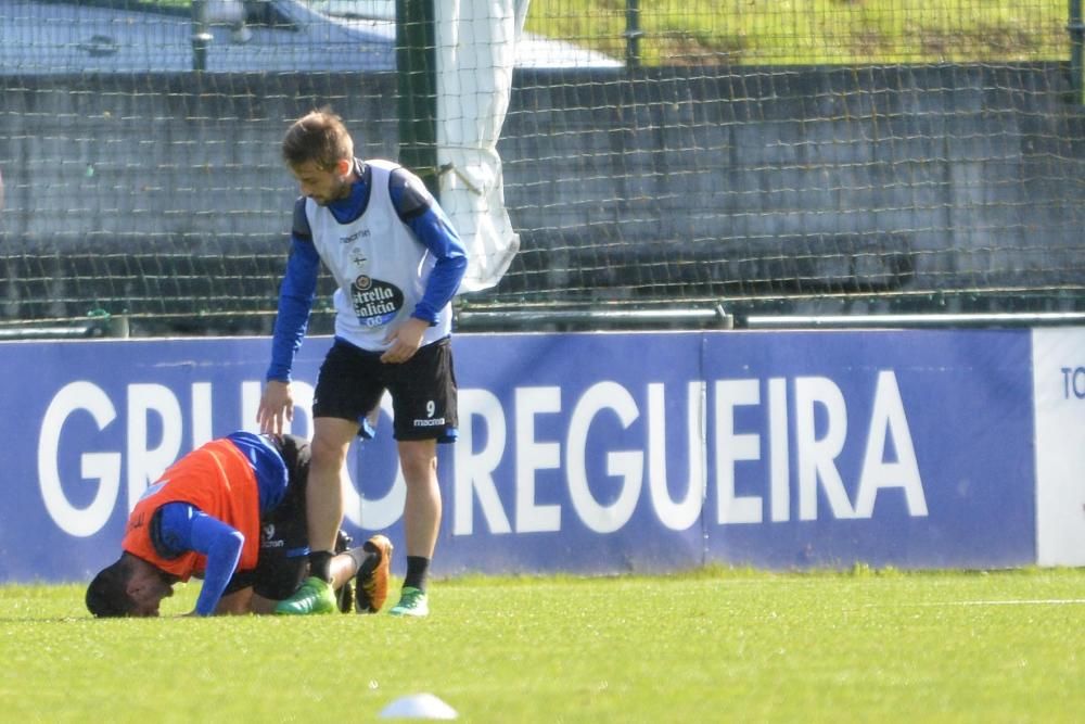 1º de tres entrenamientos esta semana sin Liga