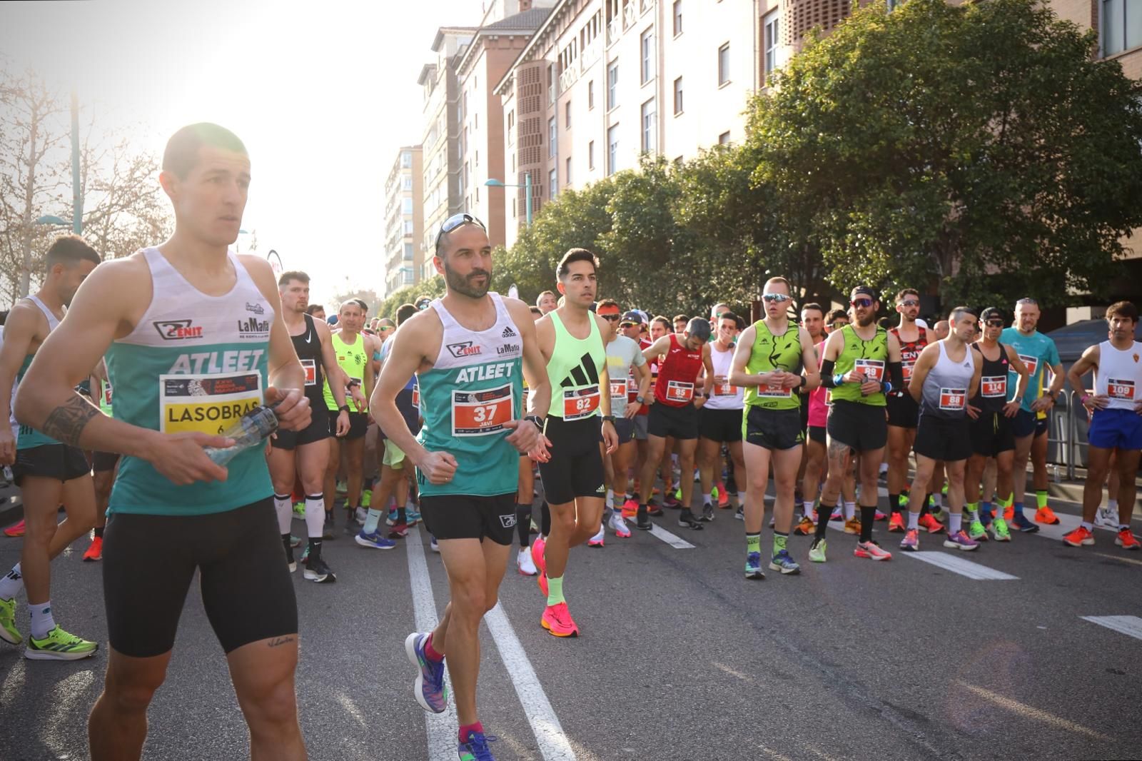 En imágenes | Búscate en el Medio Maratón de Zaragoza 2024