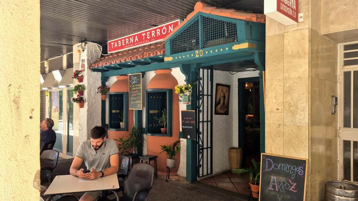 Taberna Terrón, galardonada con el premio a mejor bar de Extremadura.