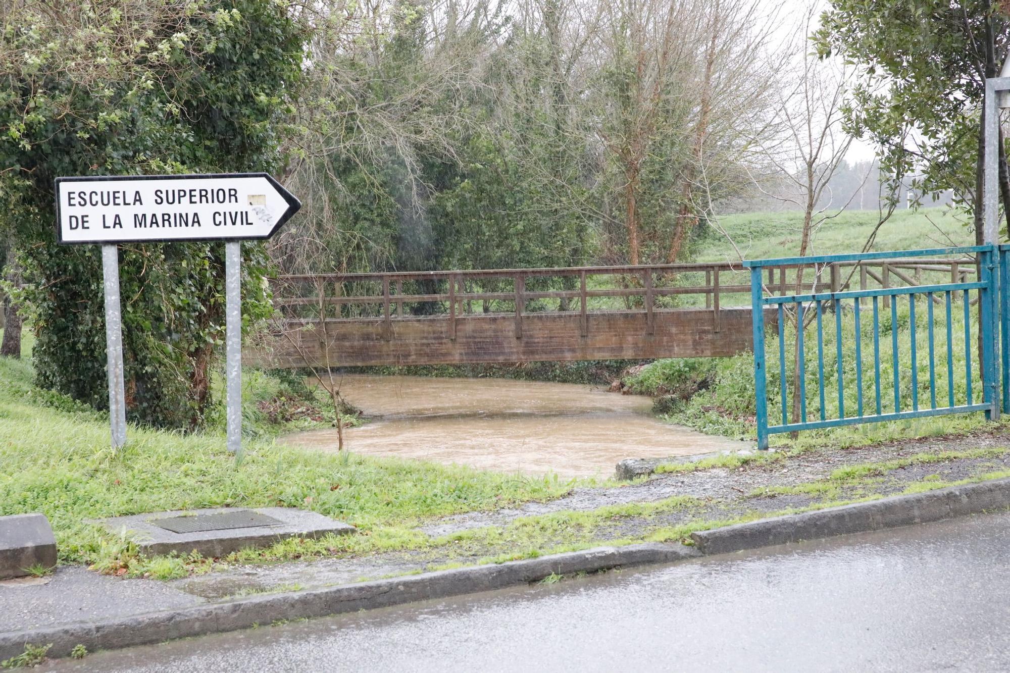 EN IMÁGENES: El temporal en Asturias deja las primeras inundaciones por las lluvias, incidencias en los trenes y vuelos suspendidos