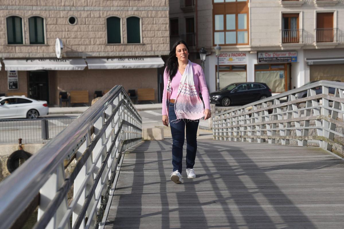 Susana Oubiña en Vilanova de Arousa-