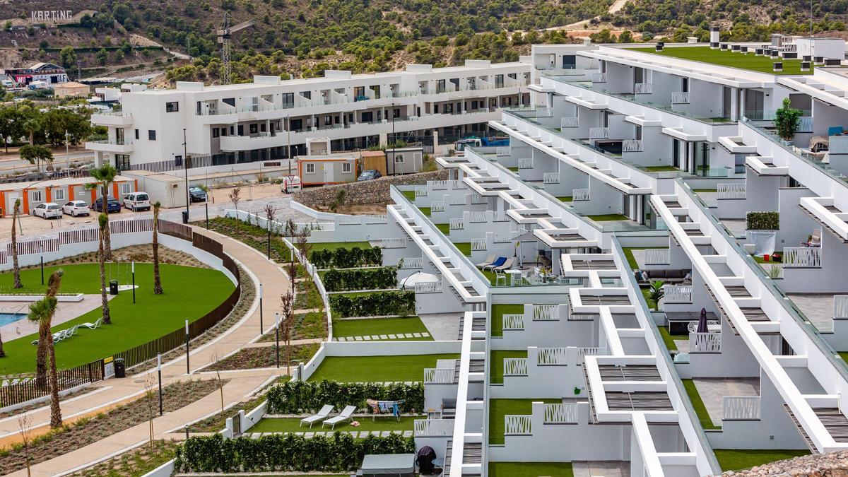 Una urbanización de lujo en Finestrat.