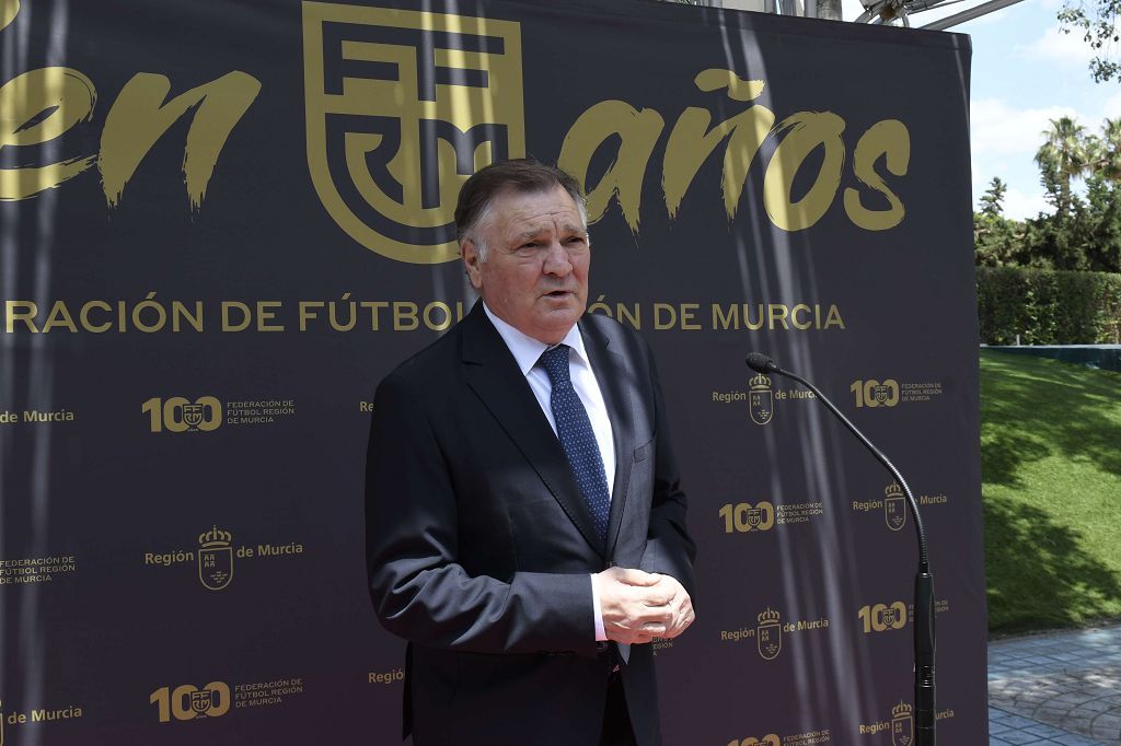 Las imágenes de la gala por los 100 años de la Federación Murciana de Fútbol
