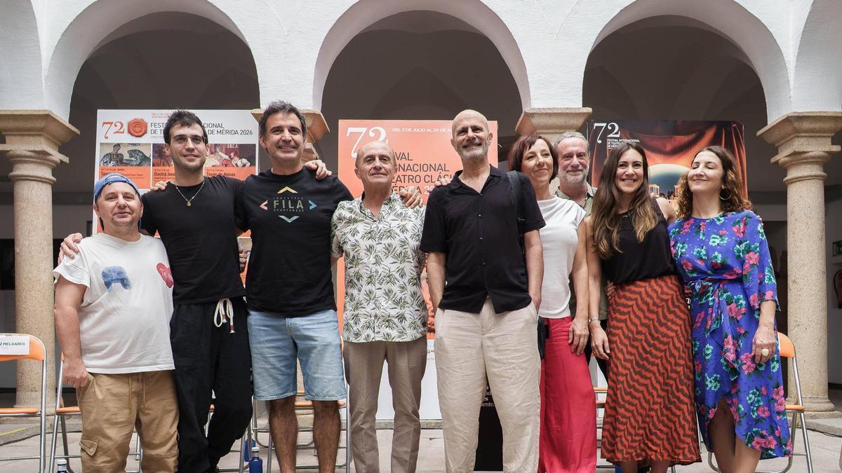 Video | Pepe Viyuela estrena en Mérida 'Timón de Atenas', una comedia dramática sobre la traición y el poder