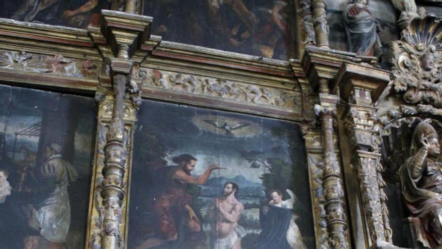 Retablo del Salvador en Valdescorriel