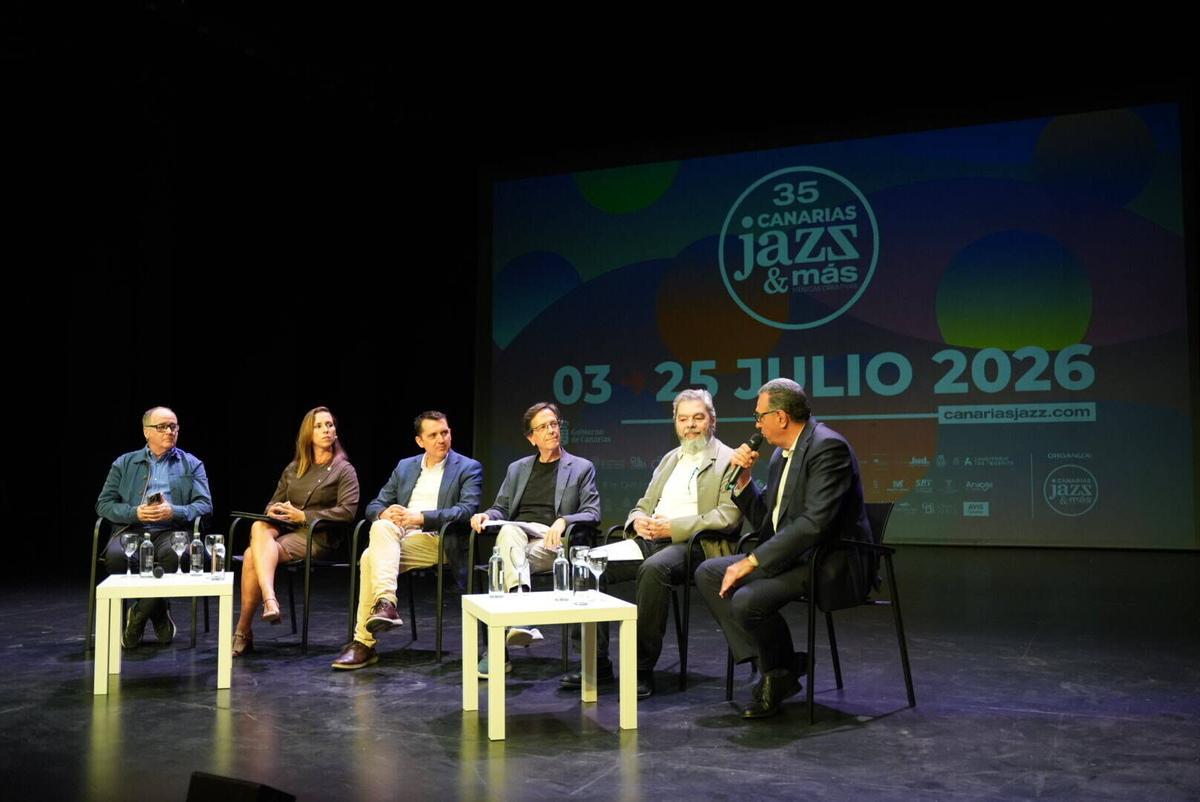 Rueda de prensa de la 35º edición del Festival Canarias Jazz &amp; Más