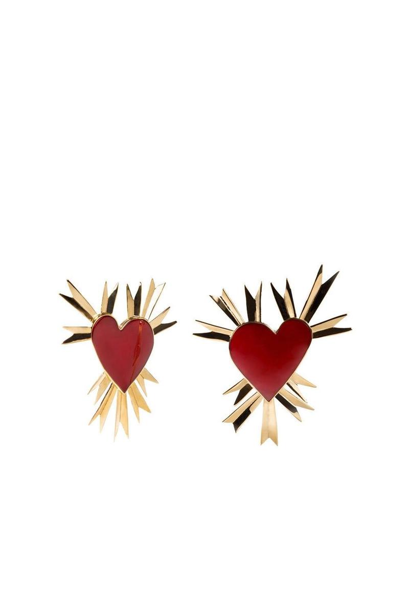 Pendientes corazones de Daniel Espinosa Jewelry (Precio: C. P. V.)