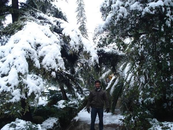 Las fotos de los cordobeses en la nieve