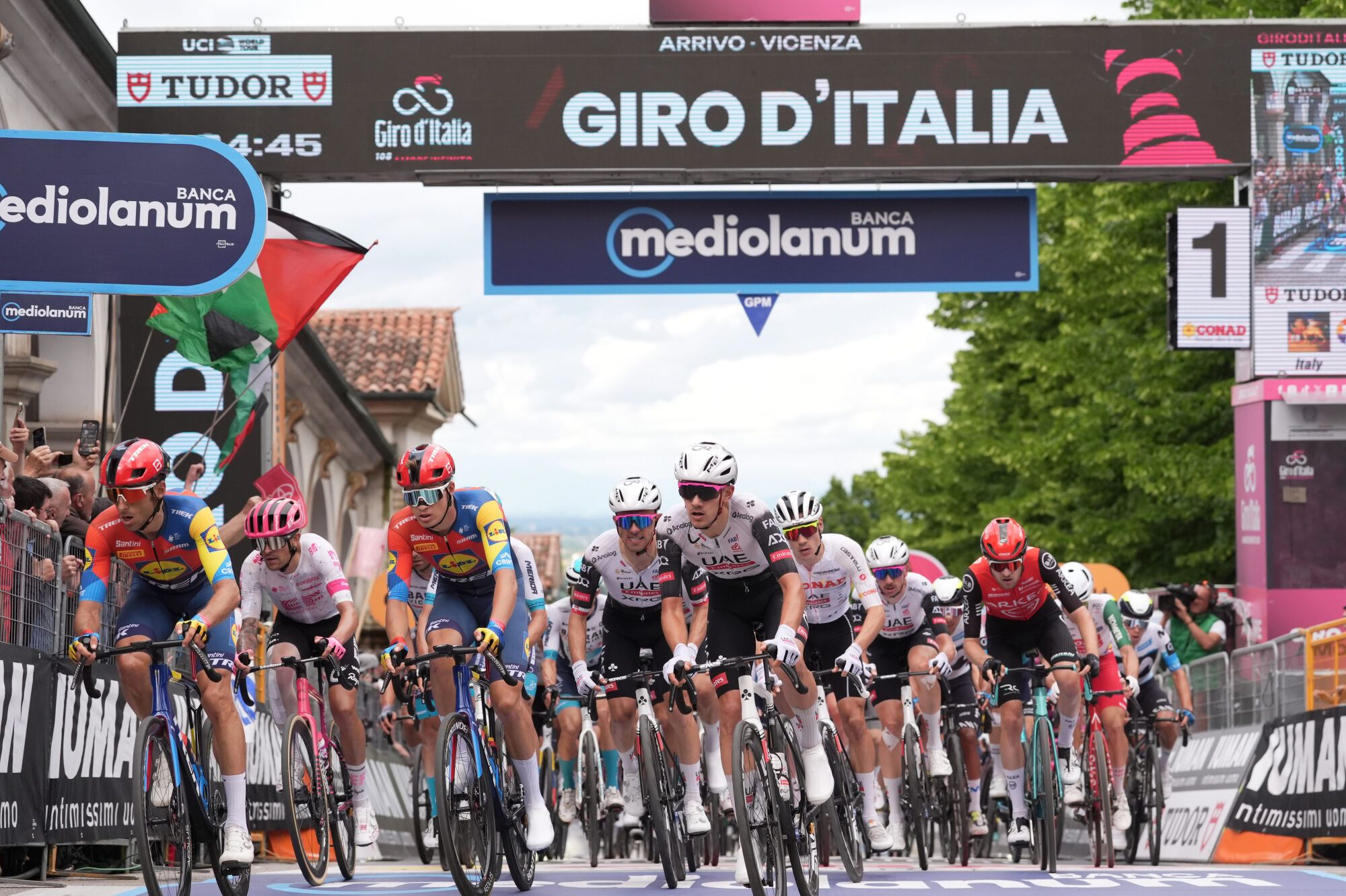 La etapa 13 del Giro de Italia.
