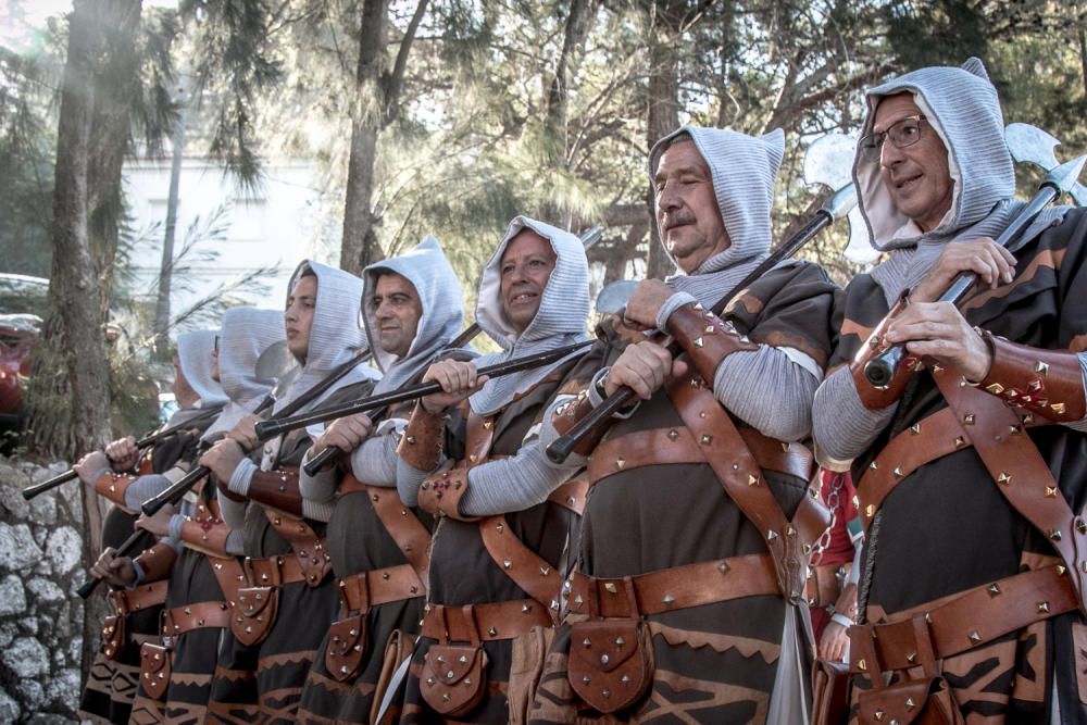 Fontilles vive los Moros y Cristianos de Alcoy