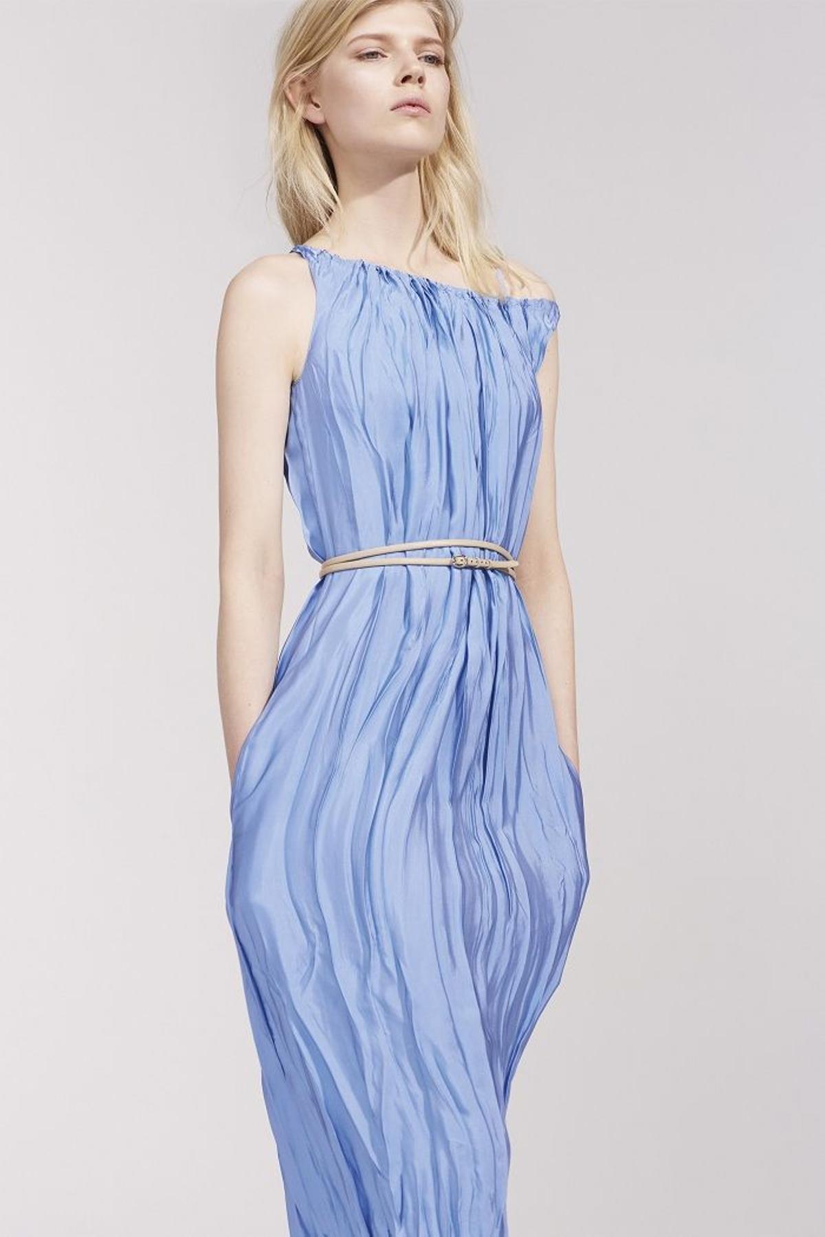 Nina Ricci colección primavera 2016, vestido azul