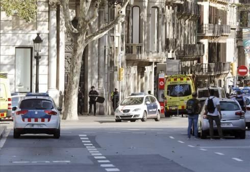 Atentado terrorista en las Ramblas