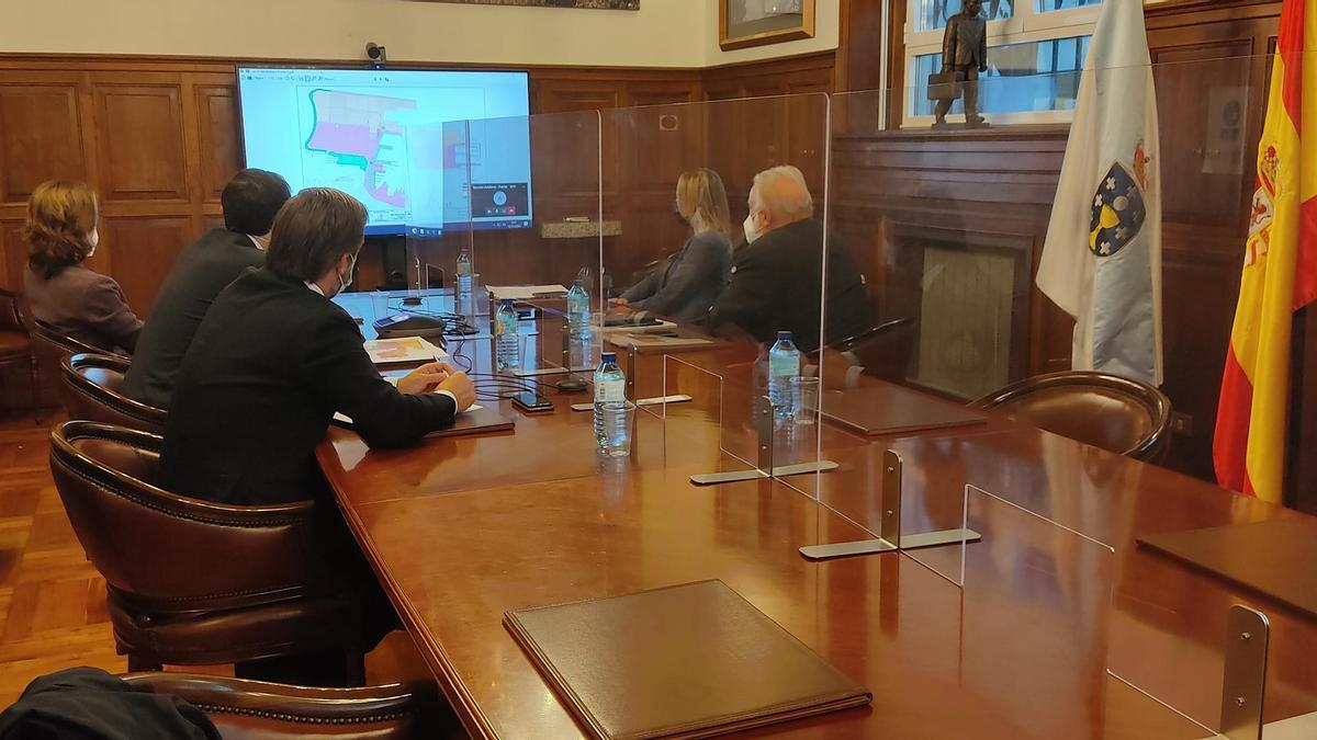 Reunión virtual de los astilleros de Vigo con el Puerto, Xunta e Igape