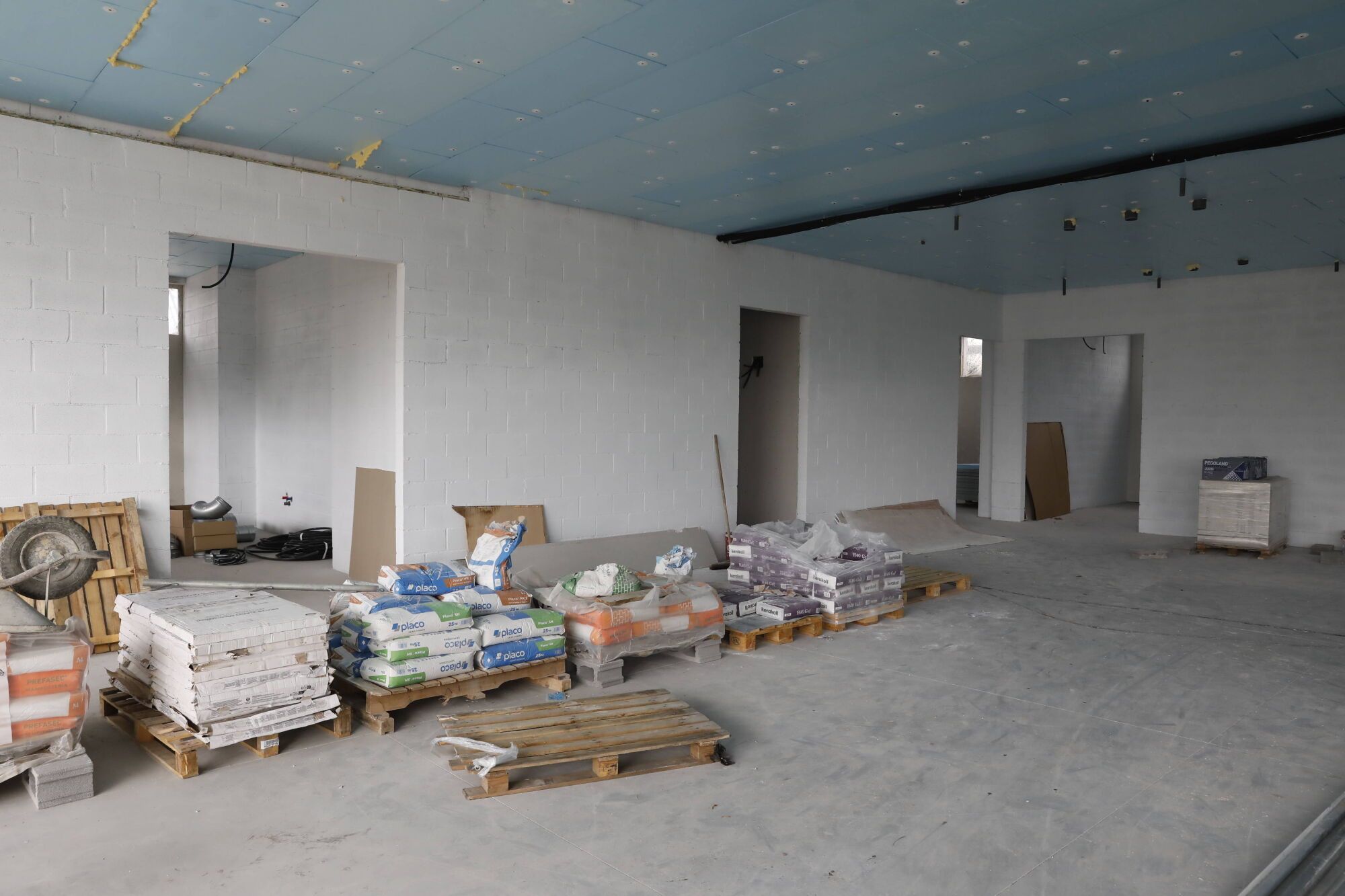 Oviedo, Latores. Obras nuevo pabellón de ASPACE