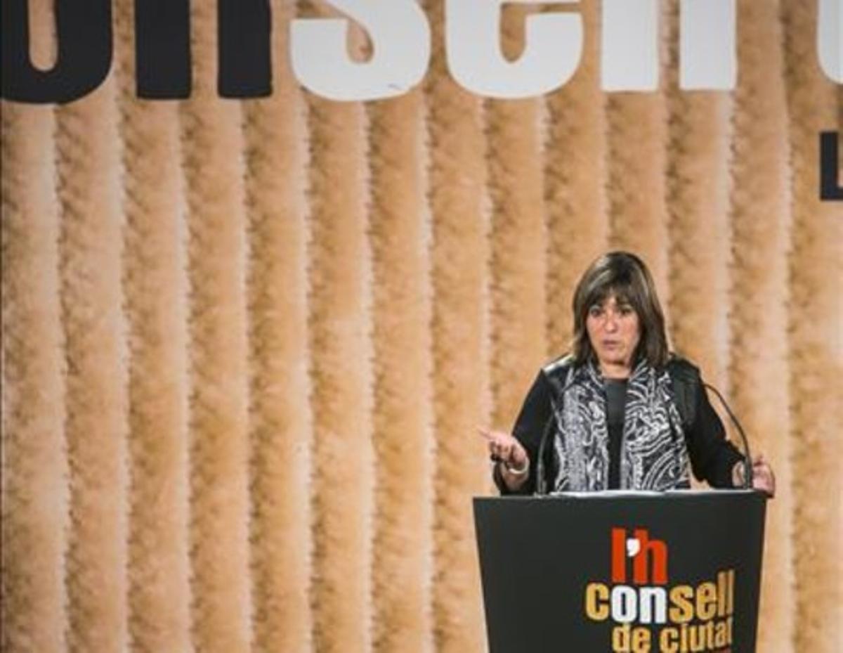 L’alcaldessa socialista de l’Hospitalet de Llobregat, Núria Marín.