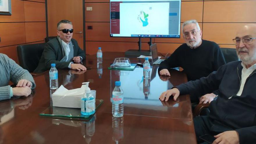 Jurado del concurso escolar de la ONCE en Galicia. | LOC