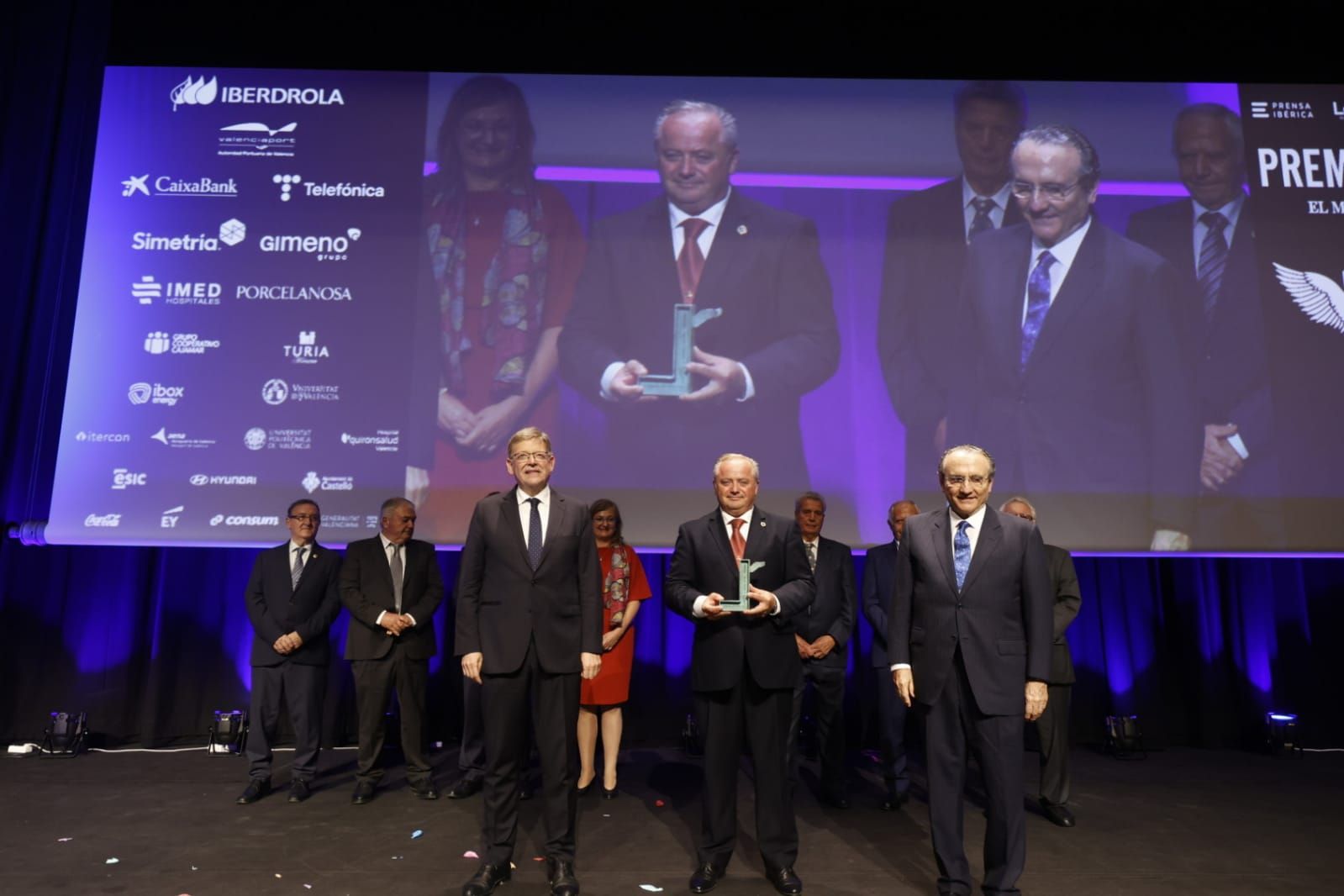 El Palacio de Congresos acoge la celebración de los 150 años de historia de Levante-EMV